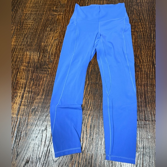 lululemon Align™ HR Crop 23" *Pockets WLIN 
Color: Wild Indigo
Size: 6 - Picture 8 of 9